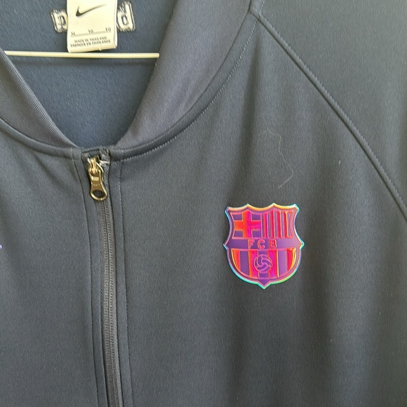 Men’s official Barcelona Football Club track jacket by Nike. Size XL. - Picture 2 of 5